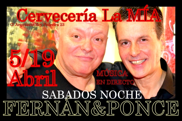 Juan Fernán & Richi Ponce...Esta Noche en Cervecería La Mía